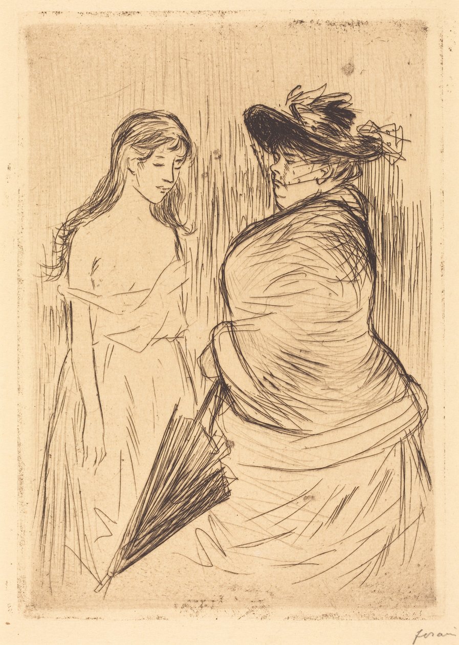 Pojednání o obchodu s bílými otrokyněmi (The White Slave Trade) od Jean-Louis Forain