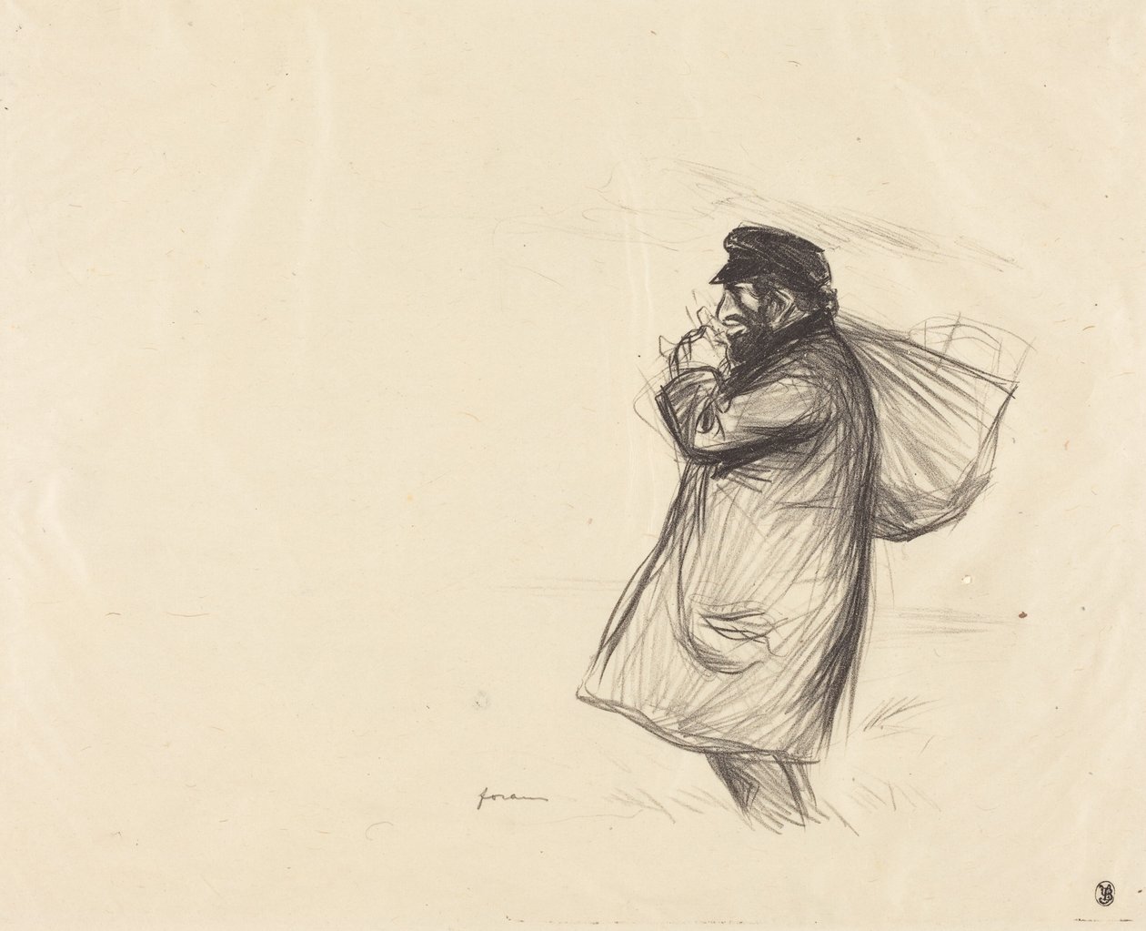Židovský podomní obchodník (The Jewish Peddler) od Jean-Louis Forain