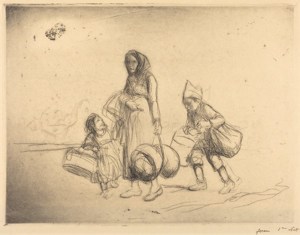 Návrat domů od Jean-Louis Forain