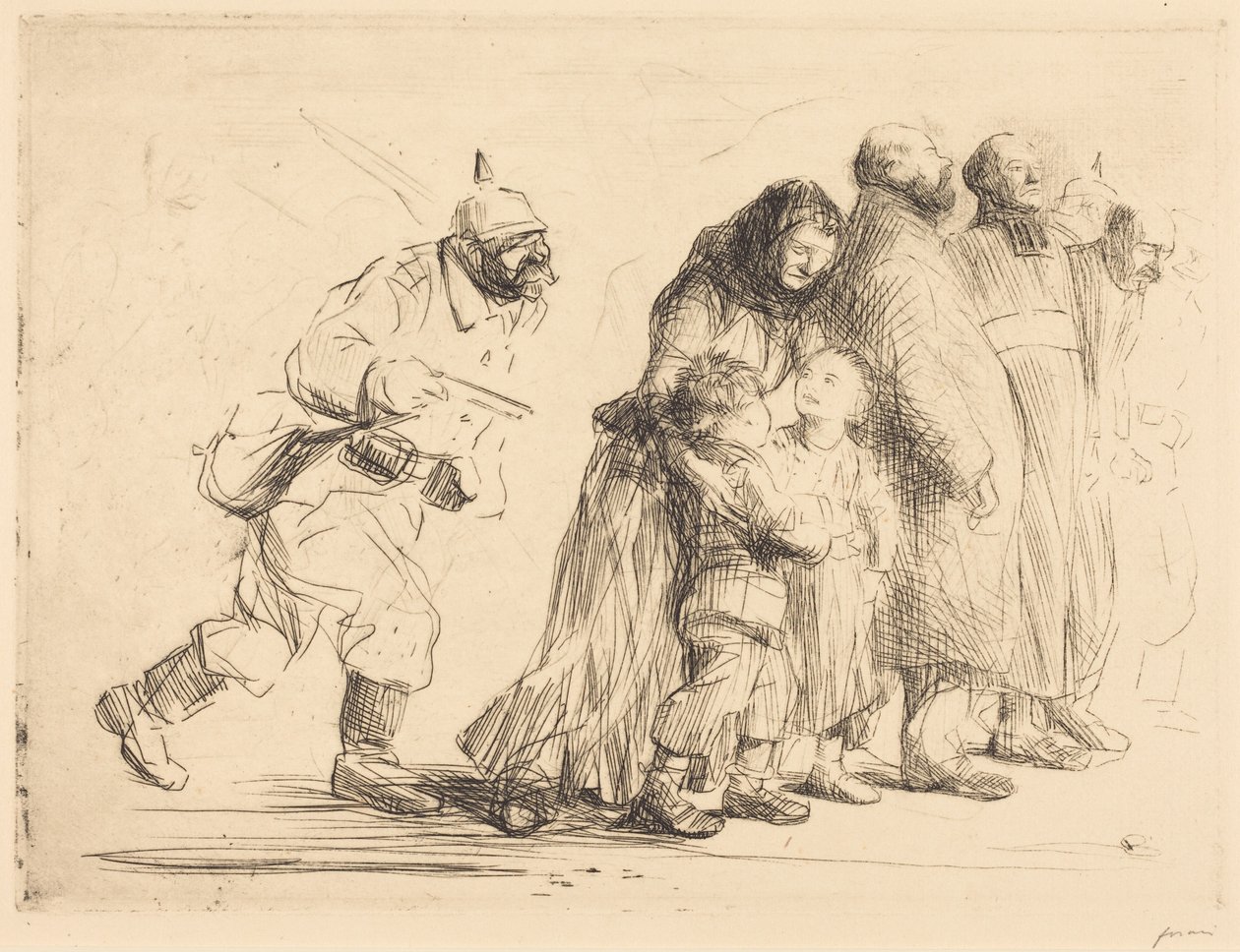Hodnostáři - velká tabule od Jean-Louis Forain