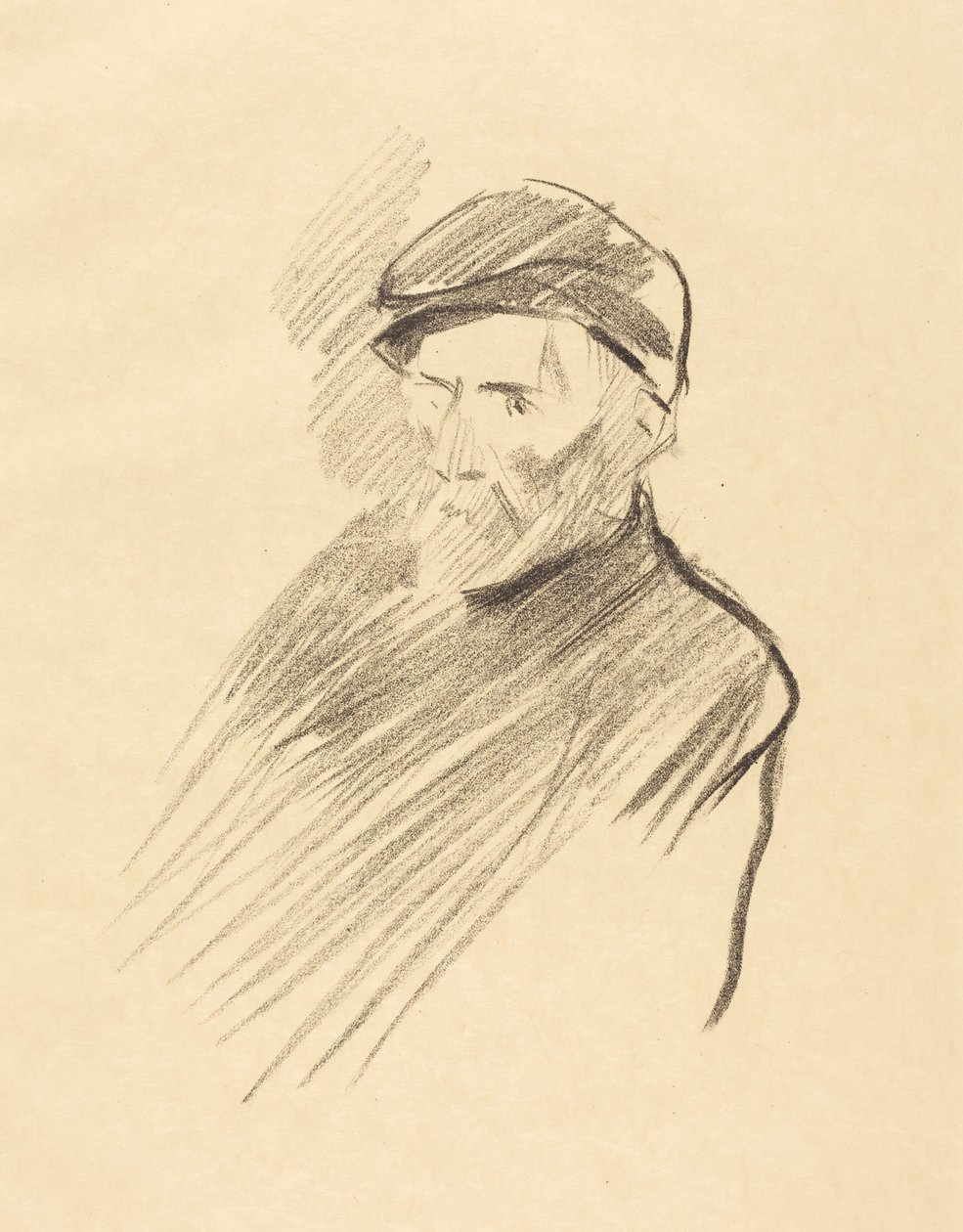 Portrét Renoira (první deska) od Jean-Louis Forain