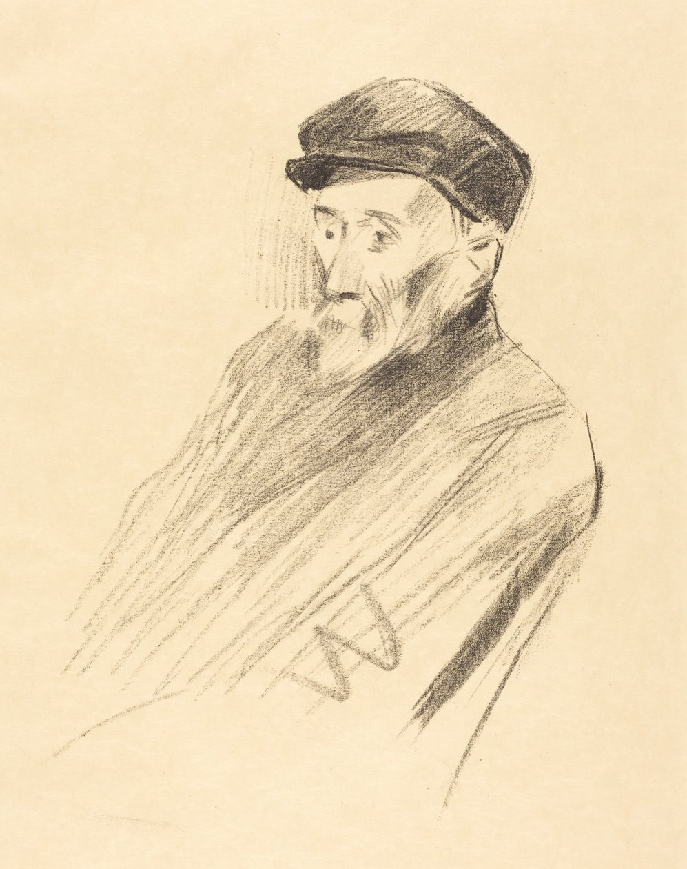 Portrét Renoira (3. tabule) od Jean-Louis Forain