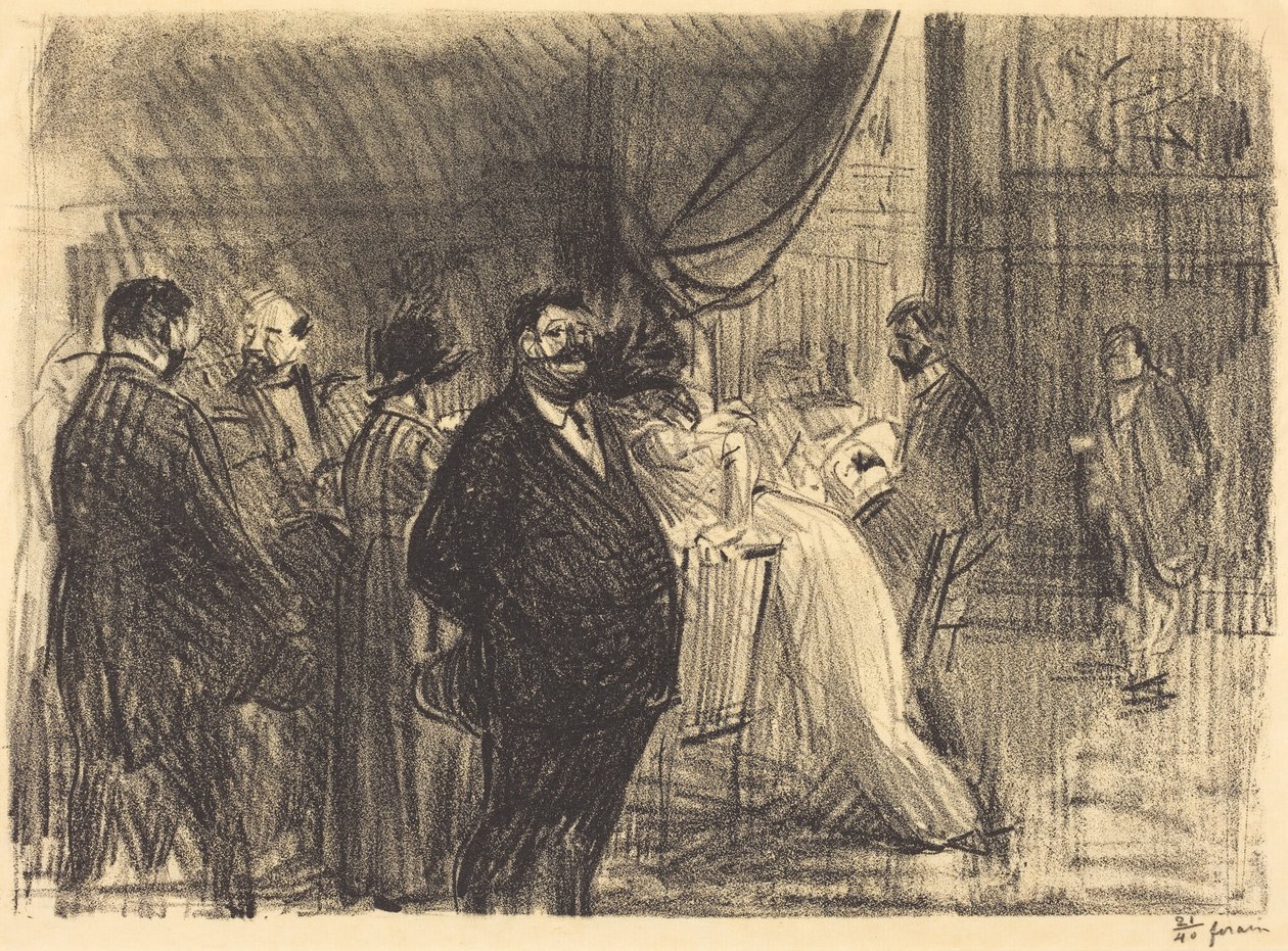 Herní sál od Jean-Louis Forain