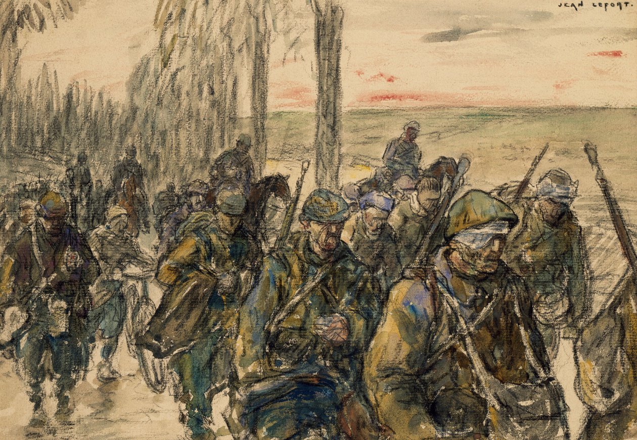 Fronta na Sommě od Jean Louis Lefort
