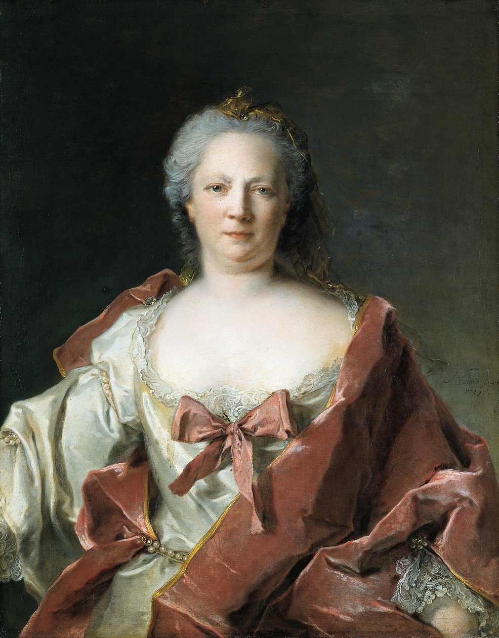 Portrét Anny Elisabeth Leerse od Jean-Marc Nattier