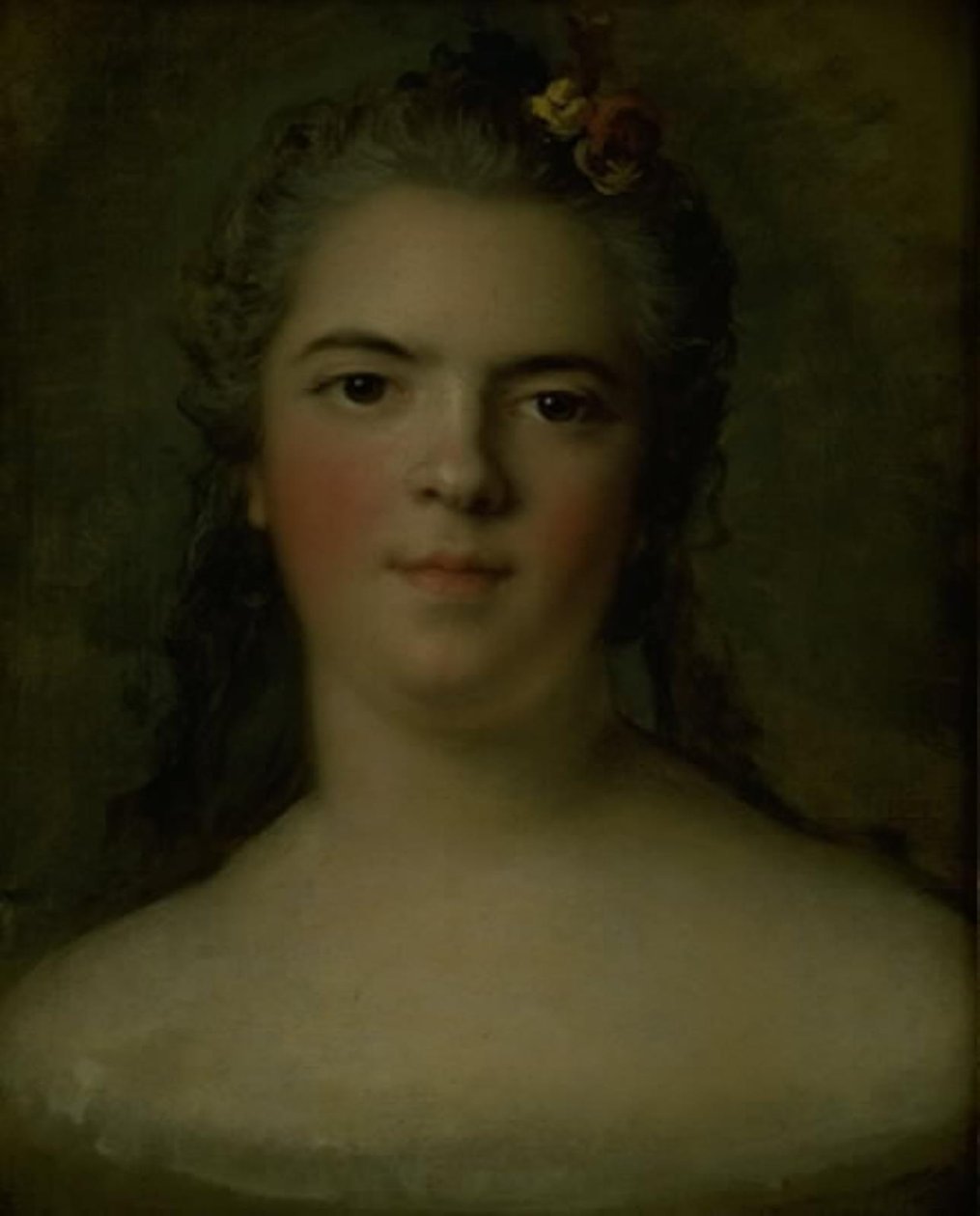 Portrét Louise-Élisabeth z Francie, dcery Ludvíka XV. "Mme Infanta" od Jean-Marc Nattier