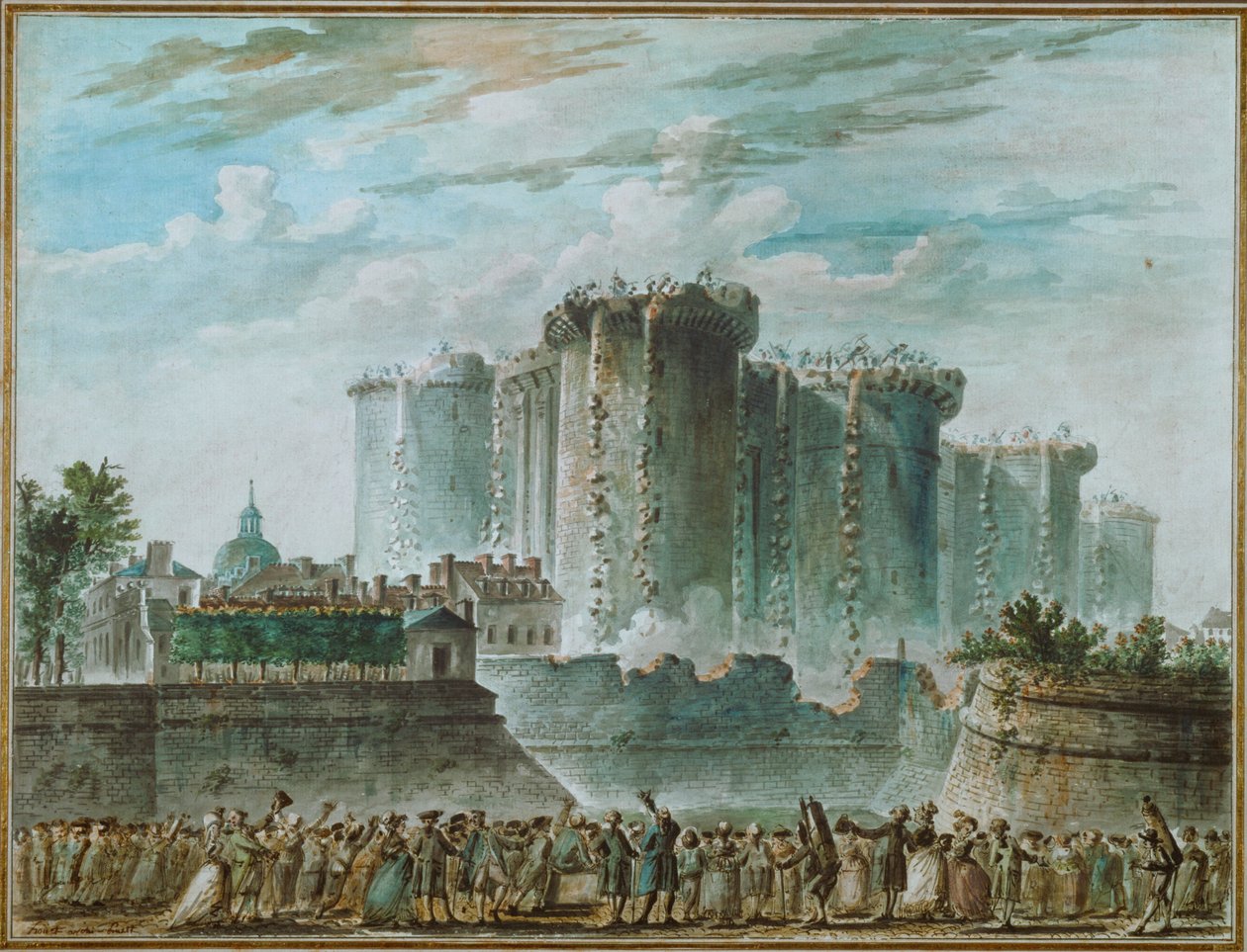 Demolice Bastily ... od Jean-Pierre Houel