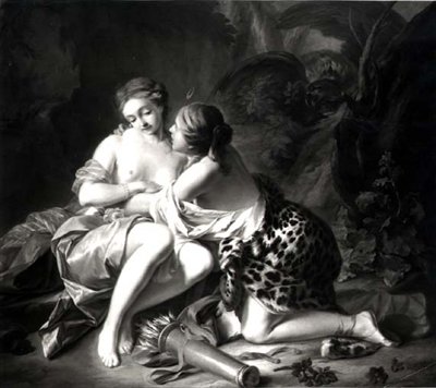 Jupiter a Callisto od Jean Simon Berthelemy