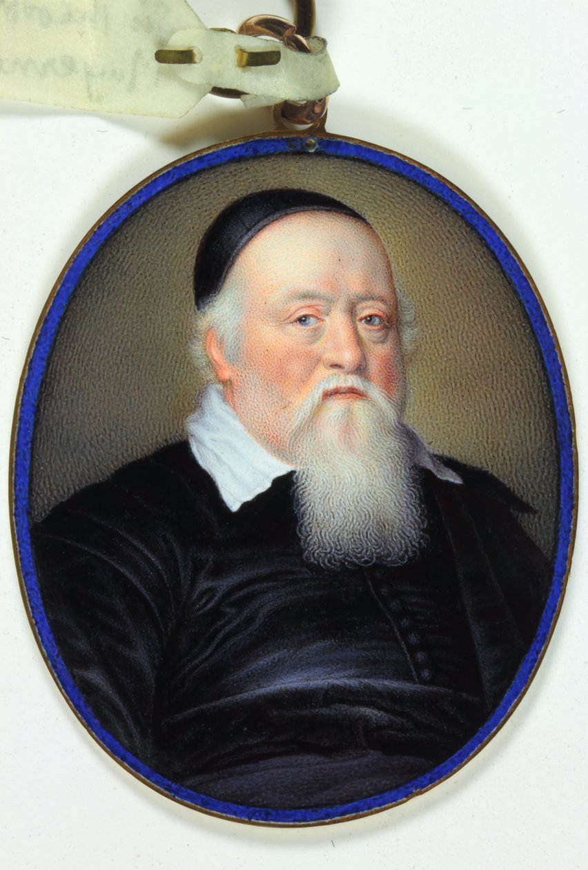 Sir Theodore Turquet de Mayerne (smalt) od Jean (circle of) Petitot