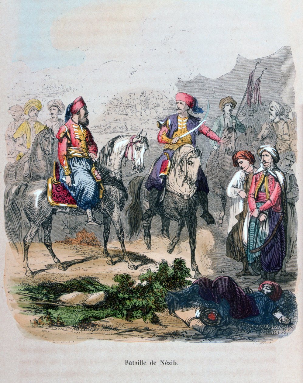 Bitva u Nezibu, 1839 1847 od Jean Adolphe Beauce