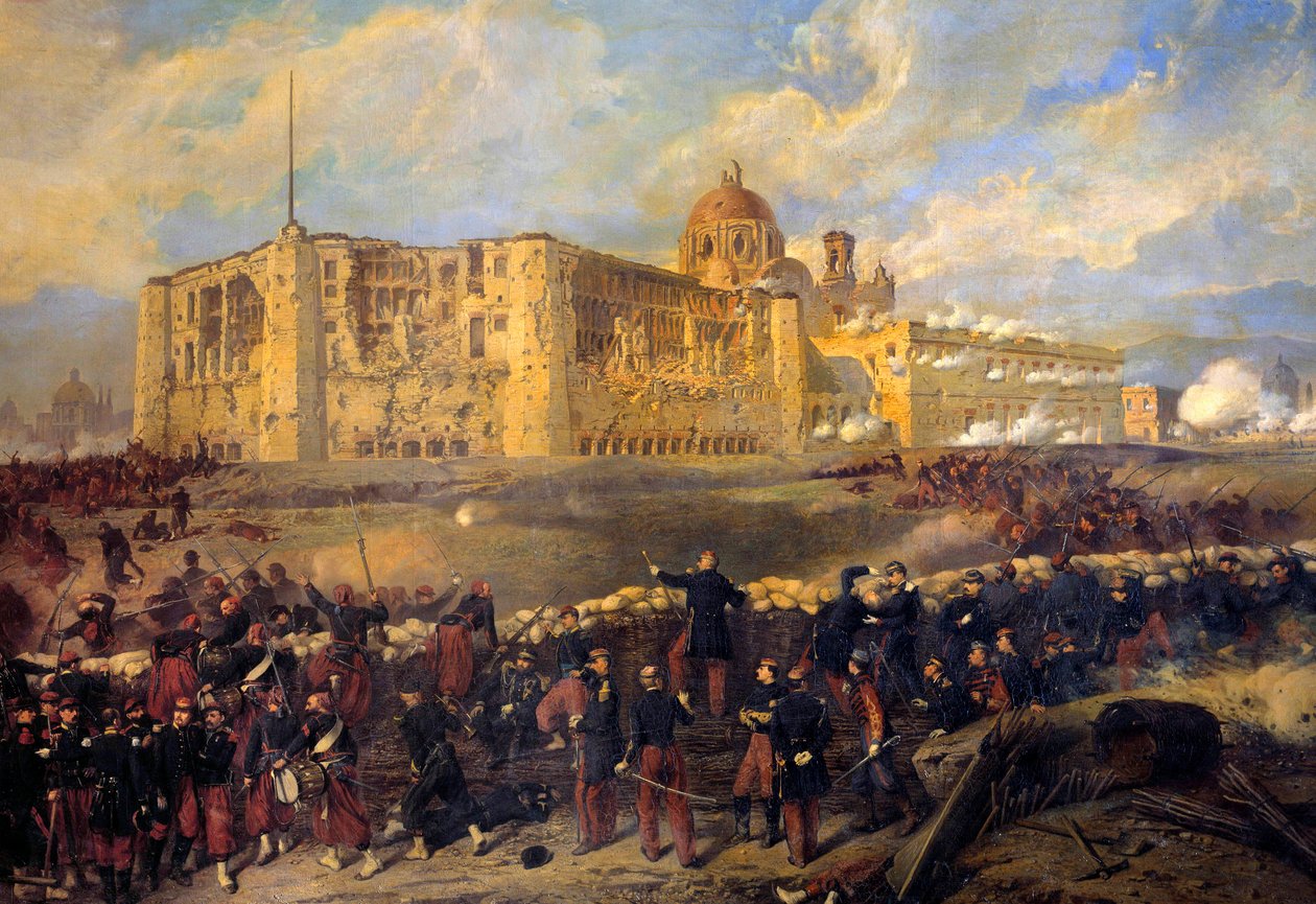 Expedice z Mexika (1861-1867): „“ Generál Francois Achille Bazaine (Francois-Achille od Jean Adolphe Beauce