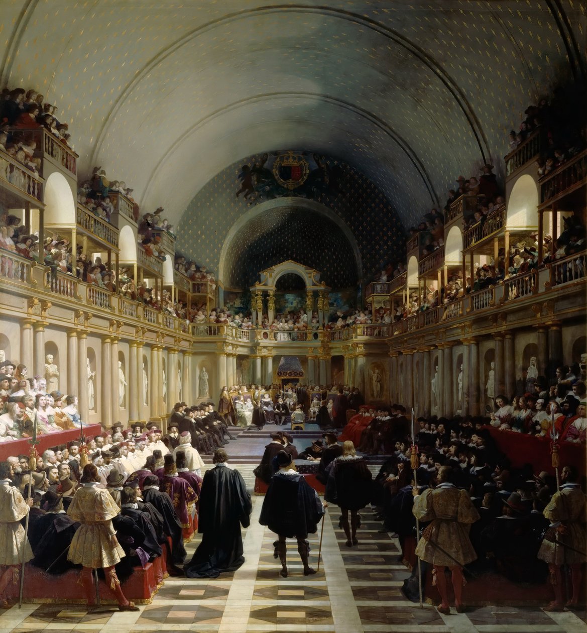 Generální stavovský sněm 27. října 1614 od Jean Alaux