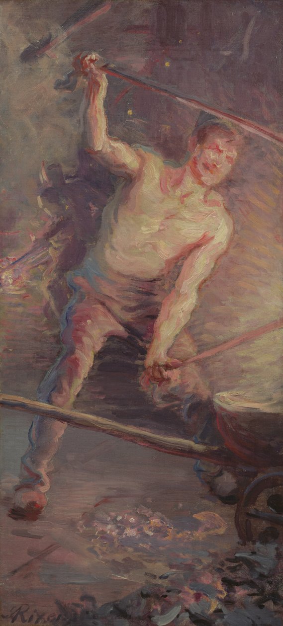 Oheň, 1889 od Jean Andre Rixens