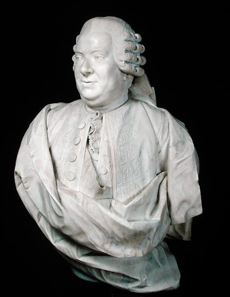 Busta Nicolase Beaujona (1718-86) (mramor) od Jean Antoine (attr. to) Houdon