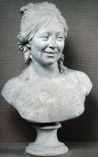Busta Madame Houdon, 1786 (sádra) od Jean Antoine Houdon