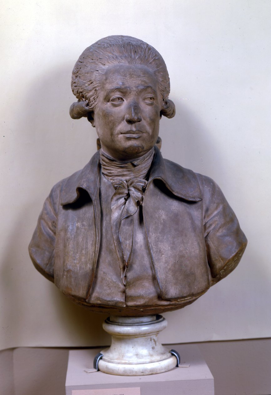 Busta Marie Jean Antoine Nicolas de Caritat (1743-94) markýz de Condorcet, 1785 od Jean Antoine Houdon