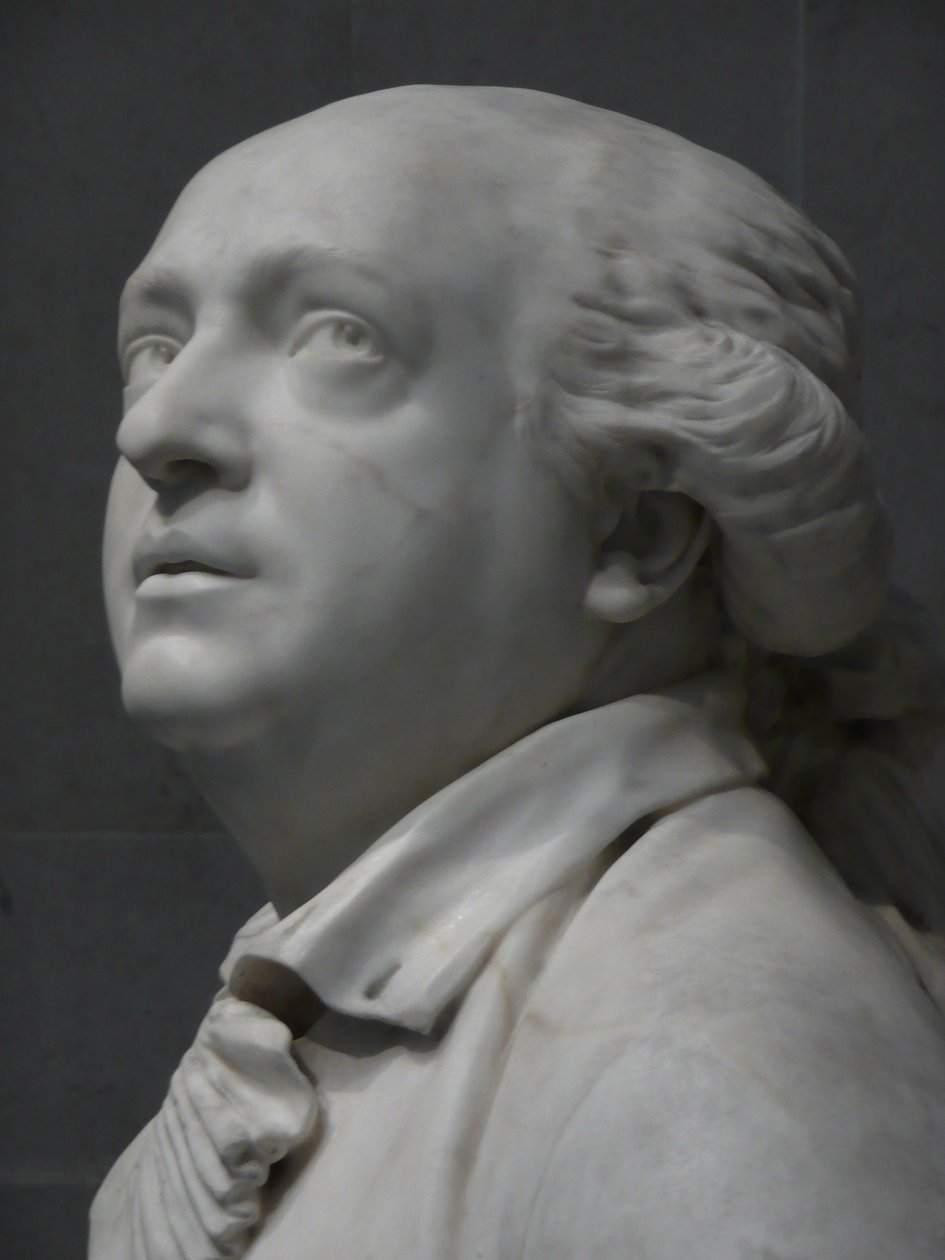 Hrabě Alessandro di Cagliostro 1743-1795 Detail, 1786 od Jean Antoine Houdon