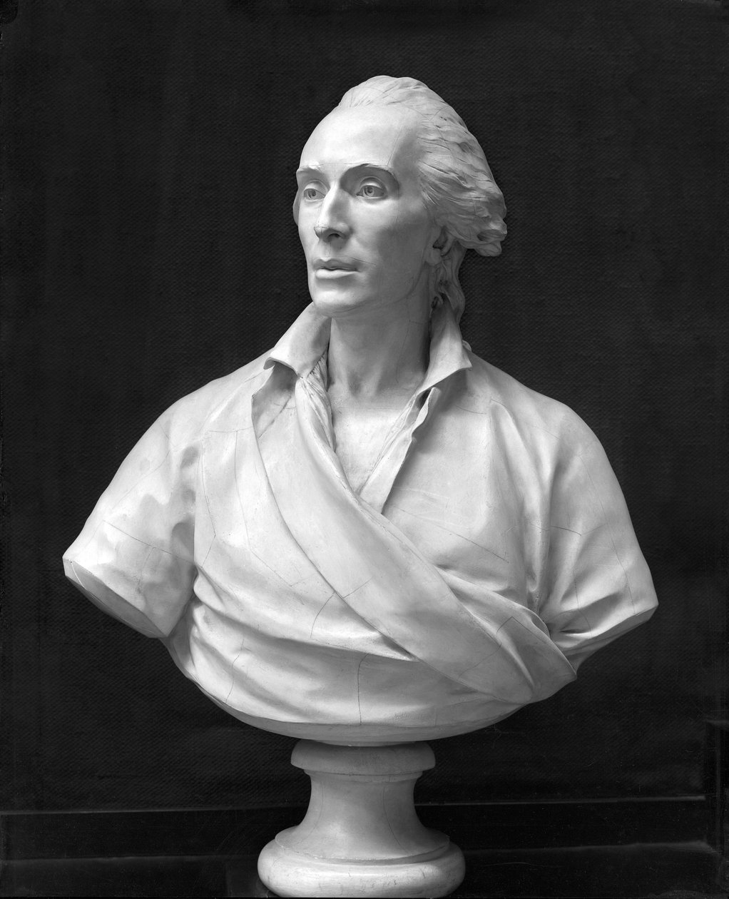 Jean-Baptiste de Piquet (1729-86) markýz de Mejanes (1729-86) 1786 (mramor) od Jean Antoine Houdon