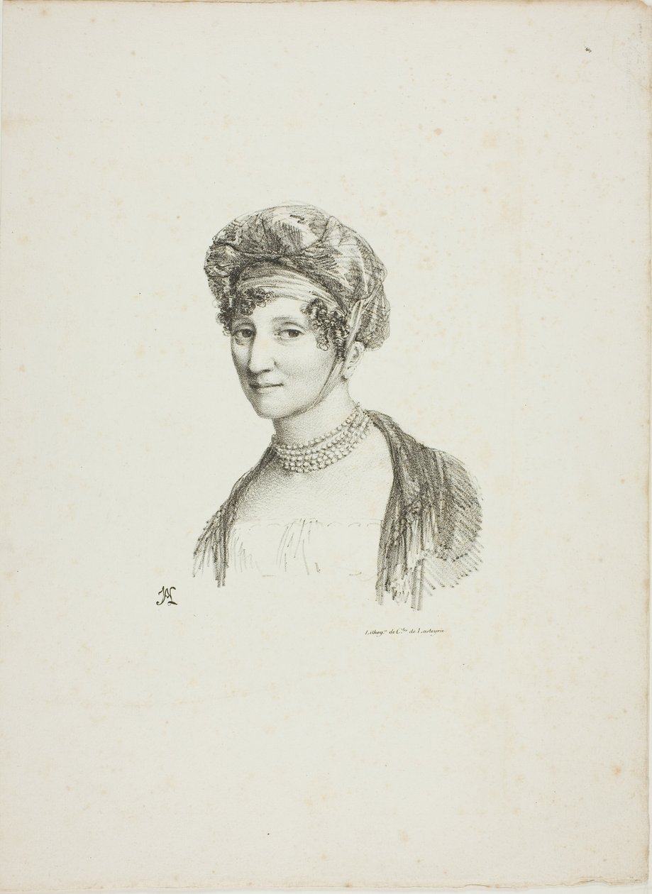 Portrét ženy v turbanu od Jean Antoine Laurent