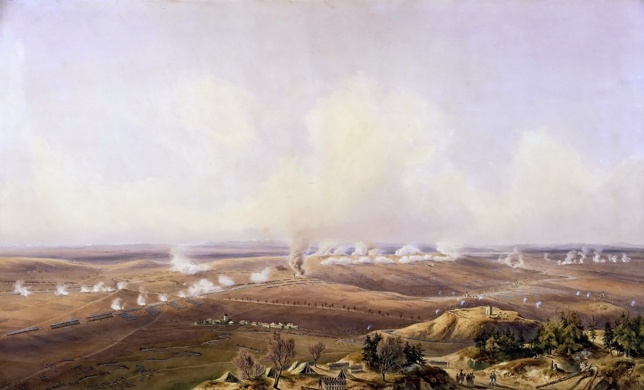 Bitva u Slavkova 2. prosince 1805 od Jean Antoine Simeon Fort