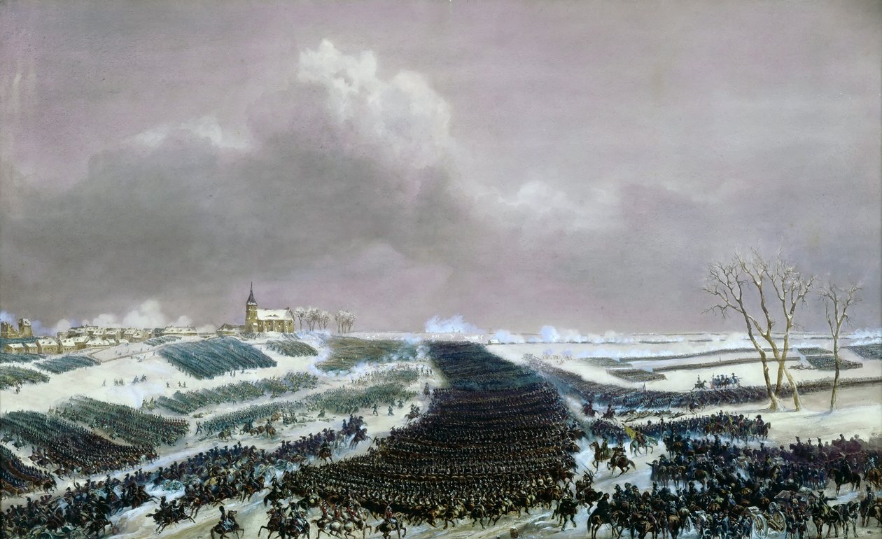 Bitva u Preussisch-Eylau 8. února 1807 od Jean Antoine Simeon Fort