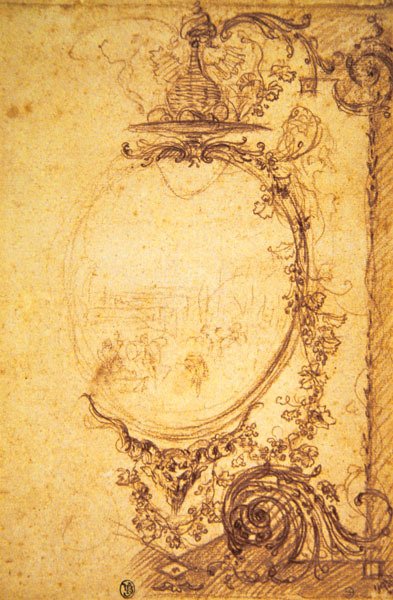 Design pro dekorativní panel: podzim od Jean Antoine Watteau
