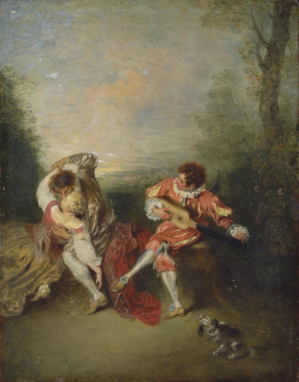Překvapení od Jean Antoine Watteau