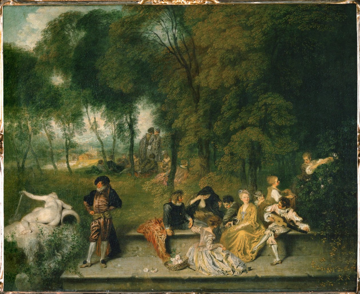  od Jean Antoine Watteau