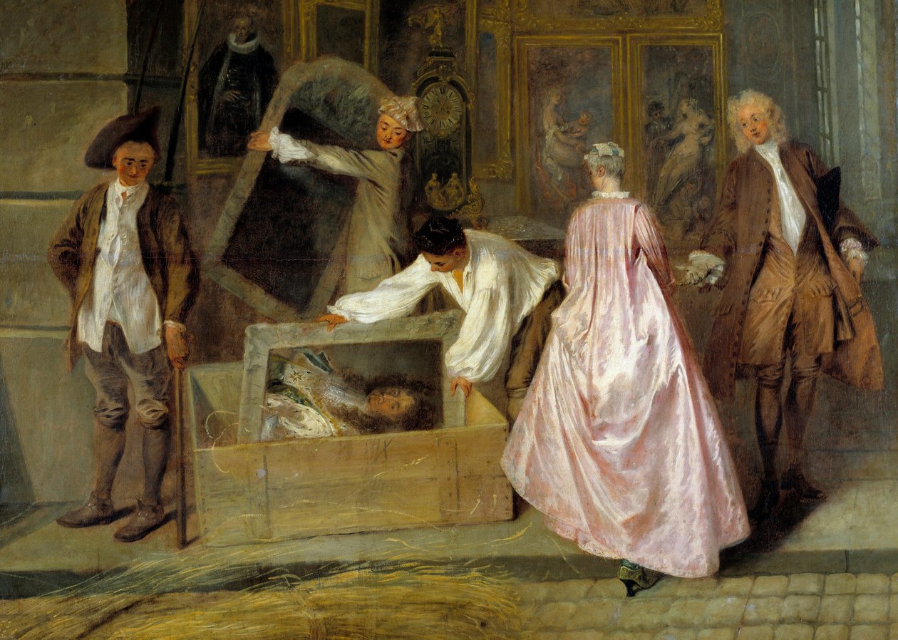 Závěsný od Jean Antoine Watteau