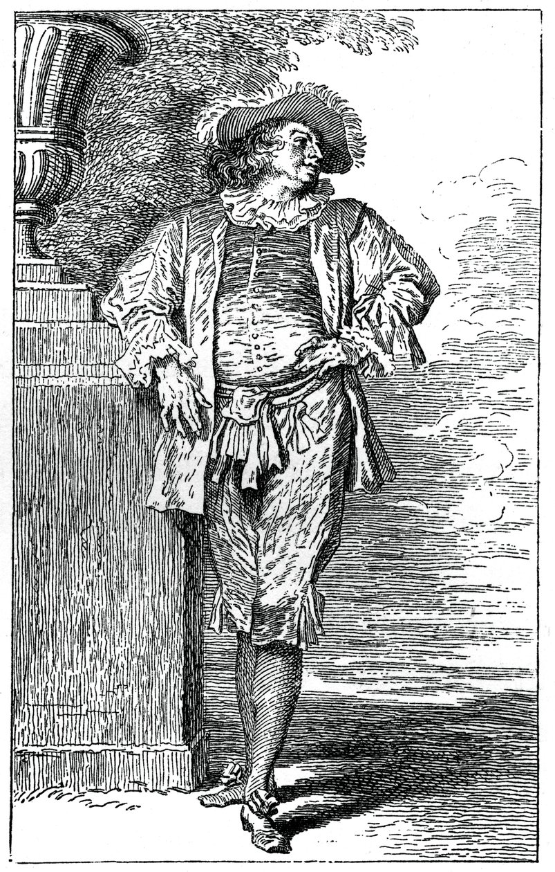 Selský kostým, 1885 od Jean Antoine Watteau