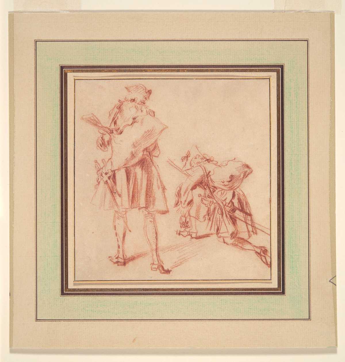 Dva rekruti od Jean Antoine Watteau