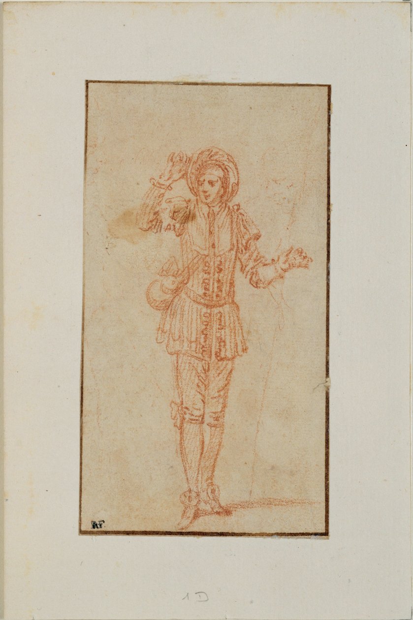 Un pelerin de Cythere ... od Jean Antoine Watteau