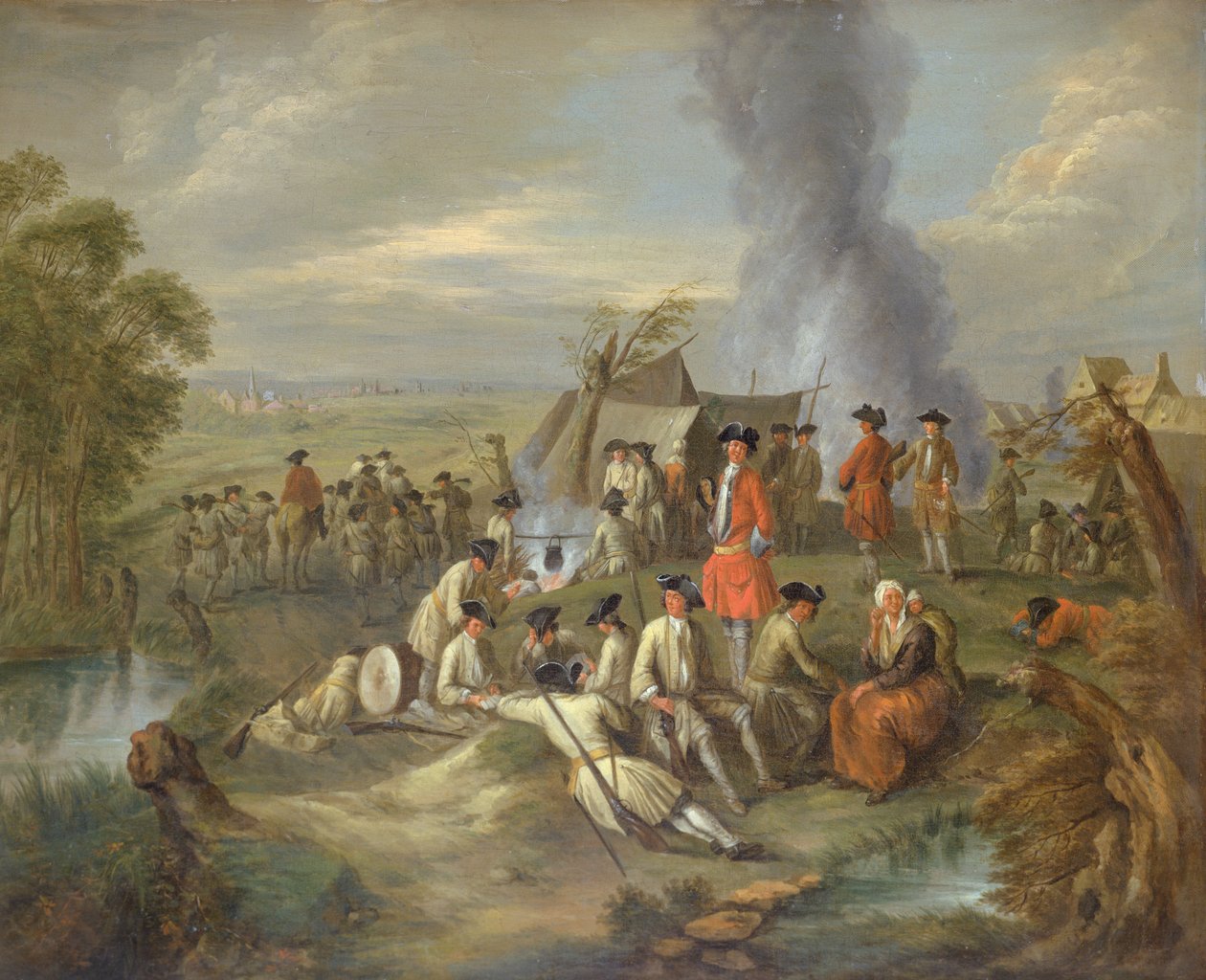 Neznámý obrázek od Jean Antoine Watteau