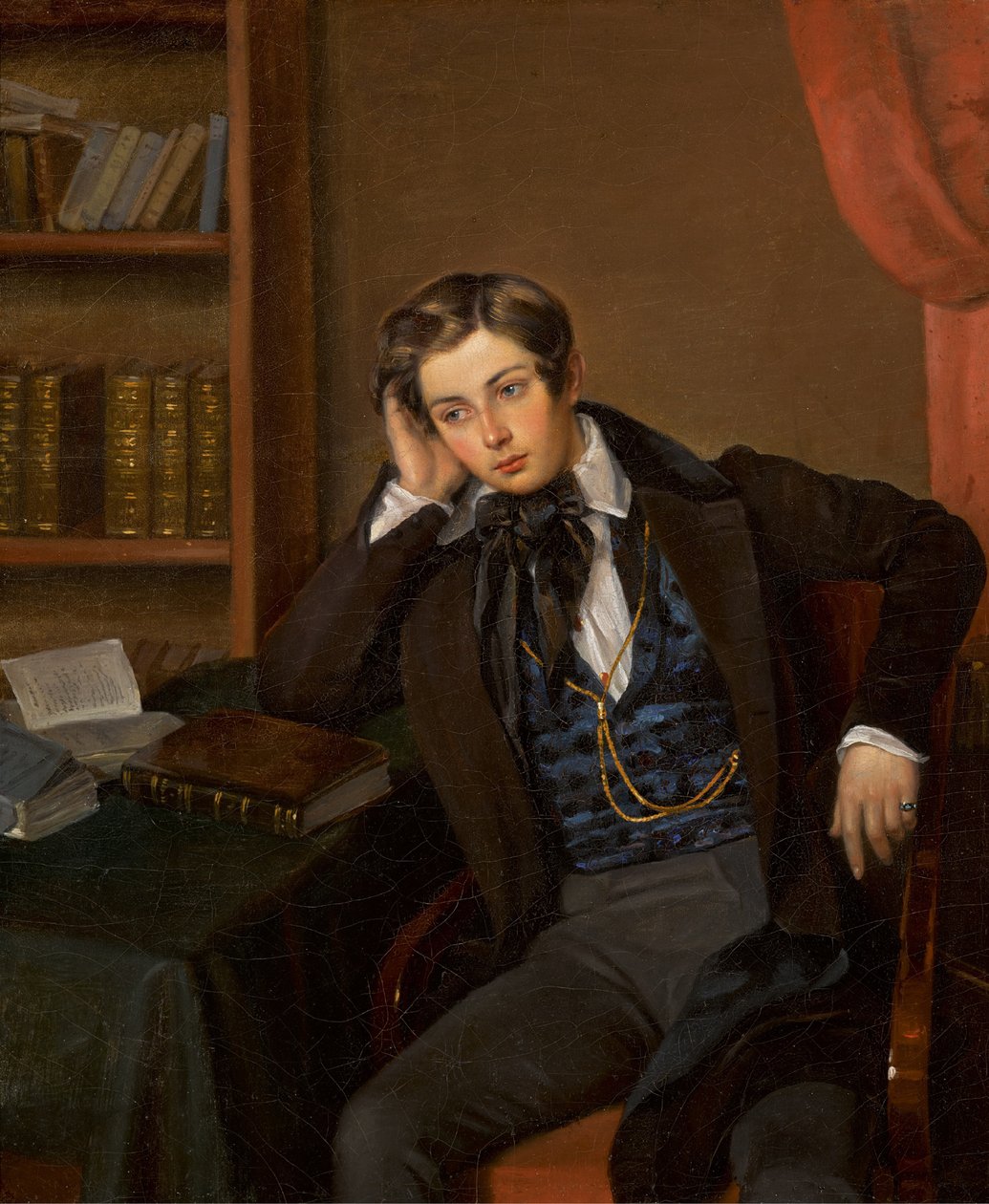Portrét Vladimíra Nikolajeviče Karamzina 1819-1878, 1935. od Jean Auguste Bard
