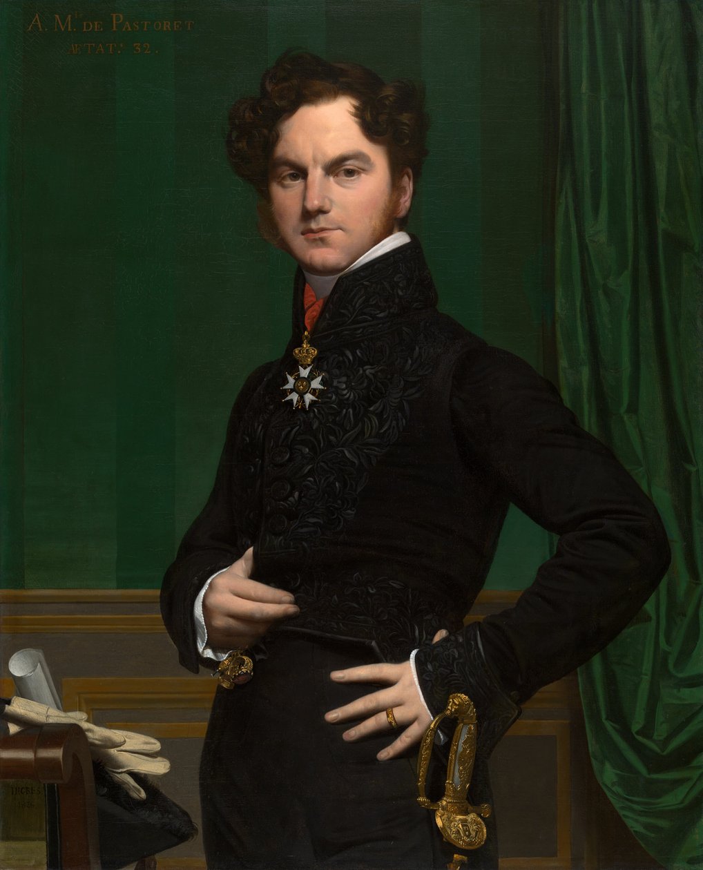 Amédée-David, hrabě z Pastoret od Jean Auguste Dominique Ingres