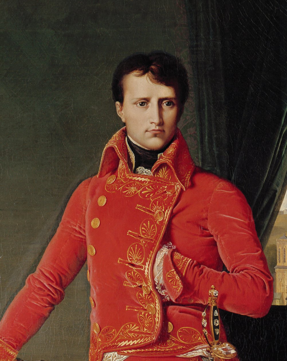 Bonaparte jako první konzul od Jean Auguste Dominique Ingres