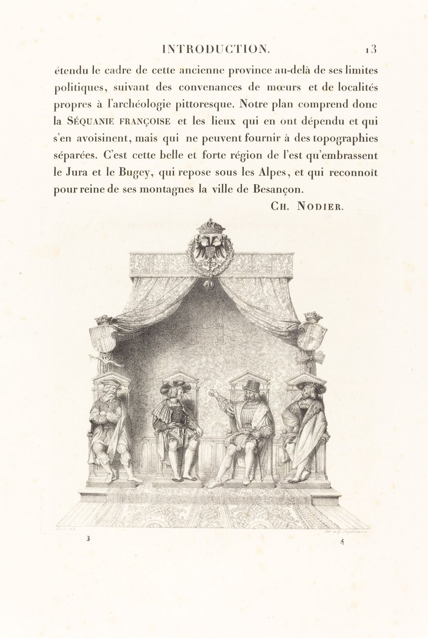 Čtyři soudci z Besançonu od Jean Auguste Dominique Ingres