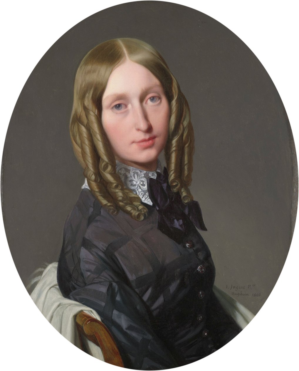 Francouzsky: Portrait de Madame Frédéric de Reiset Augustine-Modeste-Hortense Reiset od Jean Auguste Dominique Ingres