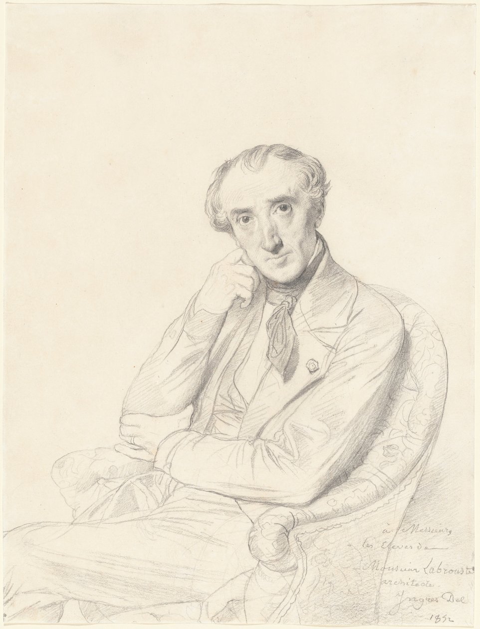 Henri Labrouste od Jean Auguste Dominique Ingres