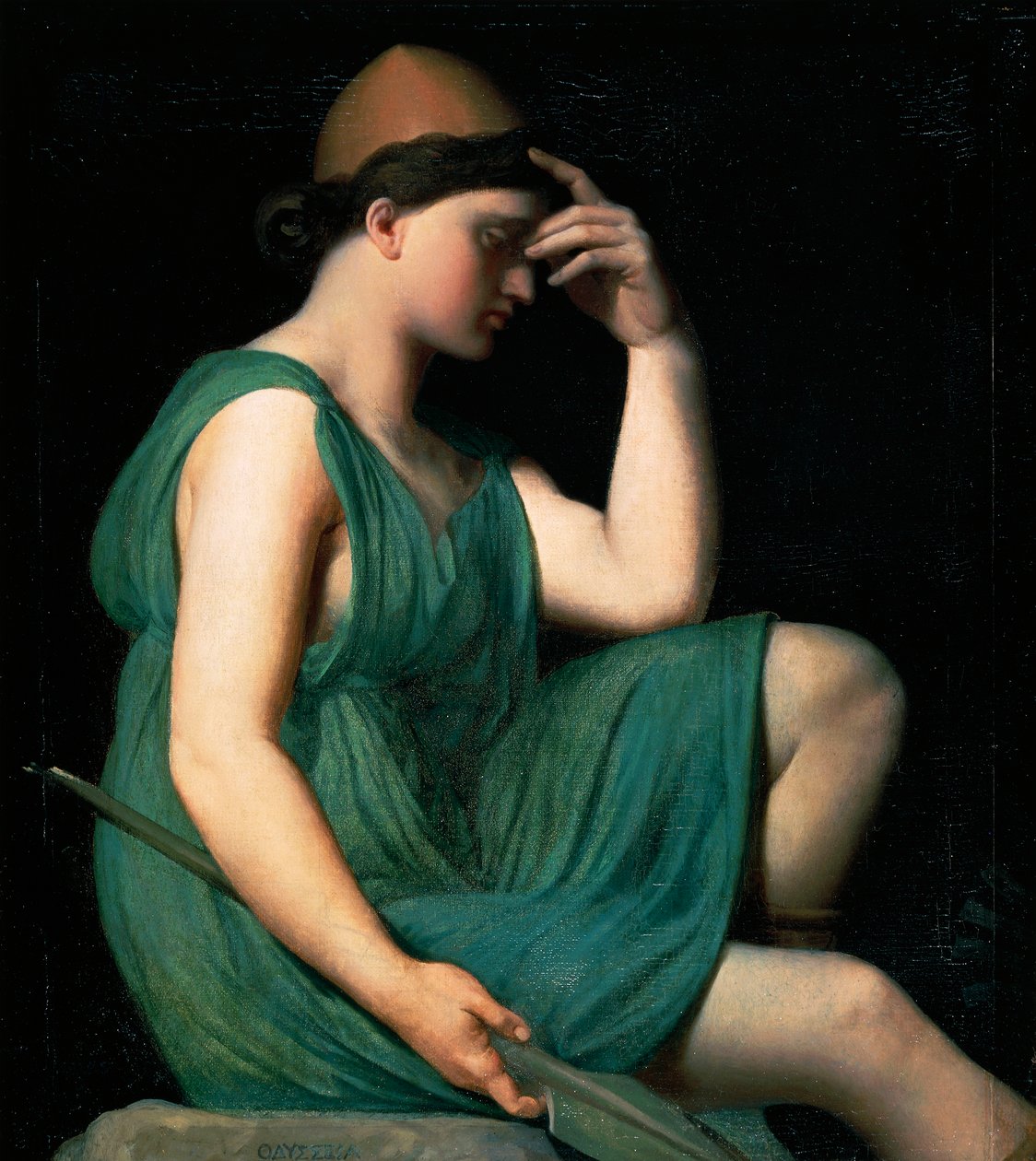 Homer, Odyssey, Jean Auguste Dominique Ingres (1780-1867). od Jean Auguste Dominique Ingres