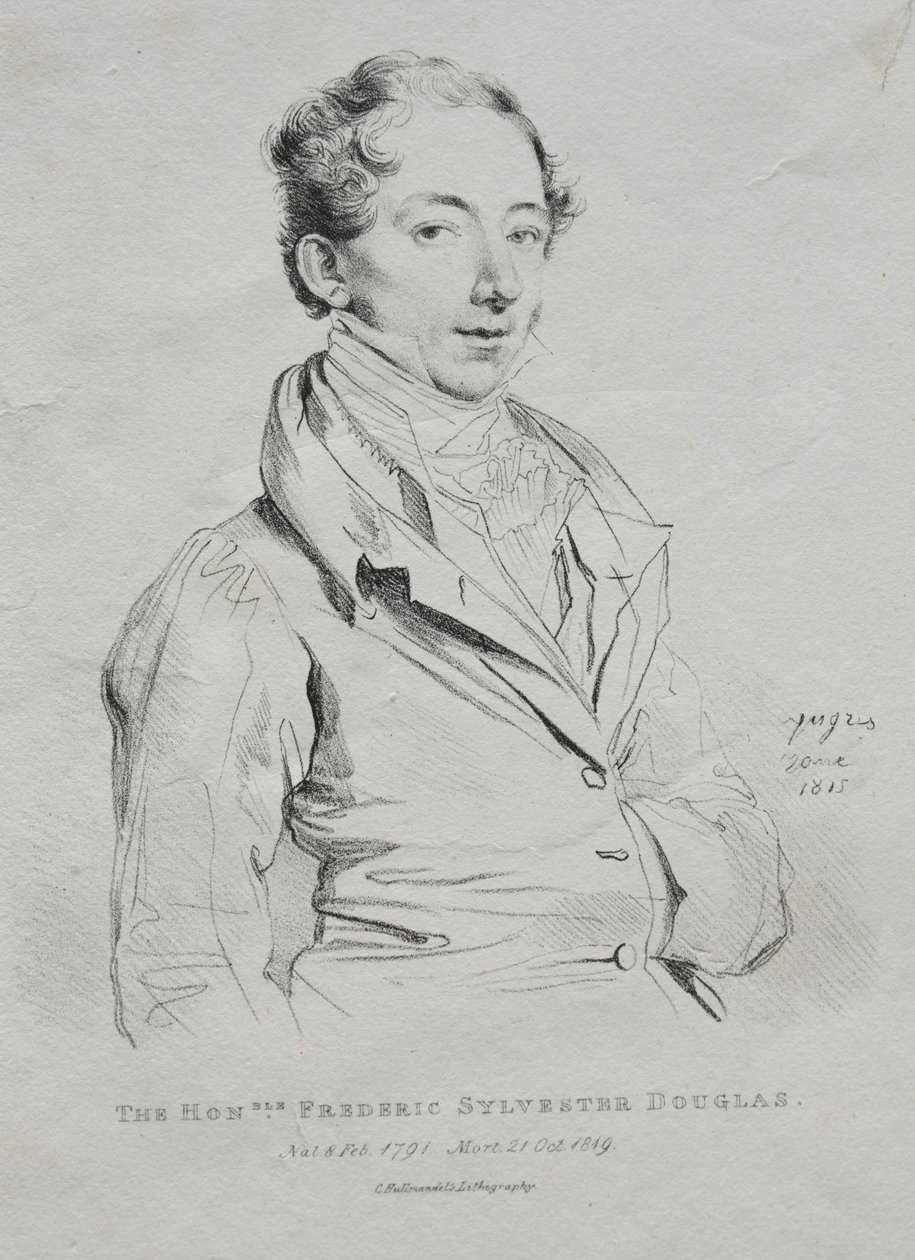 Ctihodný Frederic Sylvester Douglas, 1815. od Jean Auguste Dominique Ingres