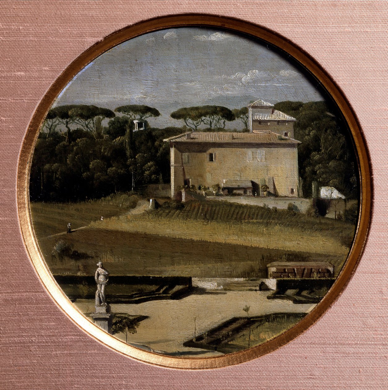 Le Casino Raphael v Římě Obraz Jean Auguste Dominique Ingres (1780-1867) Paříž 19. století, dekorativní umění od Jean Auguste Dominique Ingres