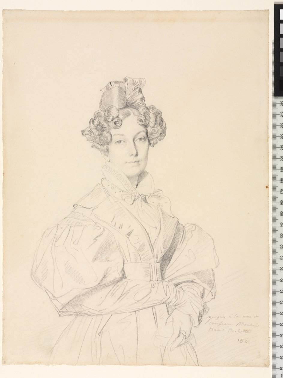 Madame Désiré Raoul-Rochette, 1830 od Jean Auguste Dominique Ingres
