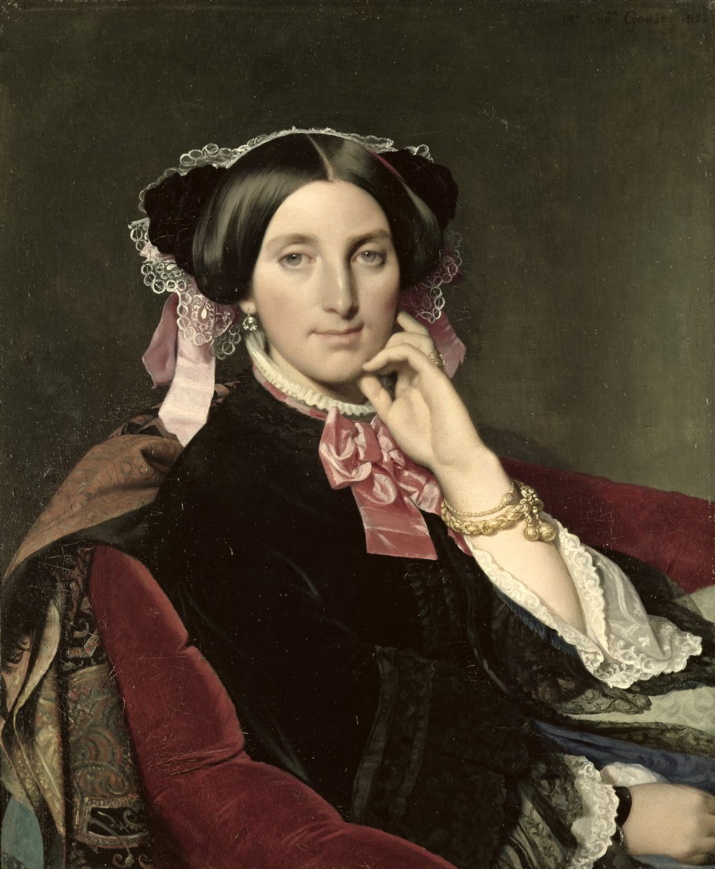 slečno Gonseová od Jean Auguste Dominique Ingres