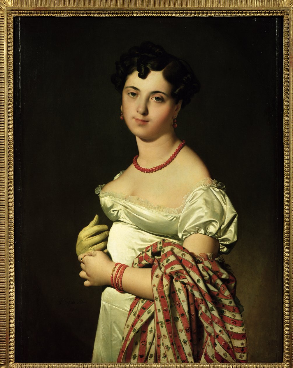 Madame Henri-Philippe-Joseph Panckouke (1787-1865) 1811 od Jean Auguste Dominique Ingres