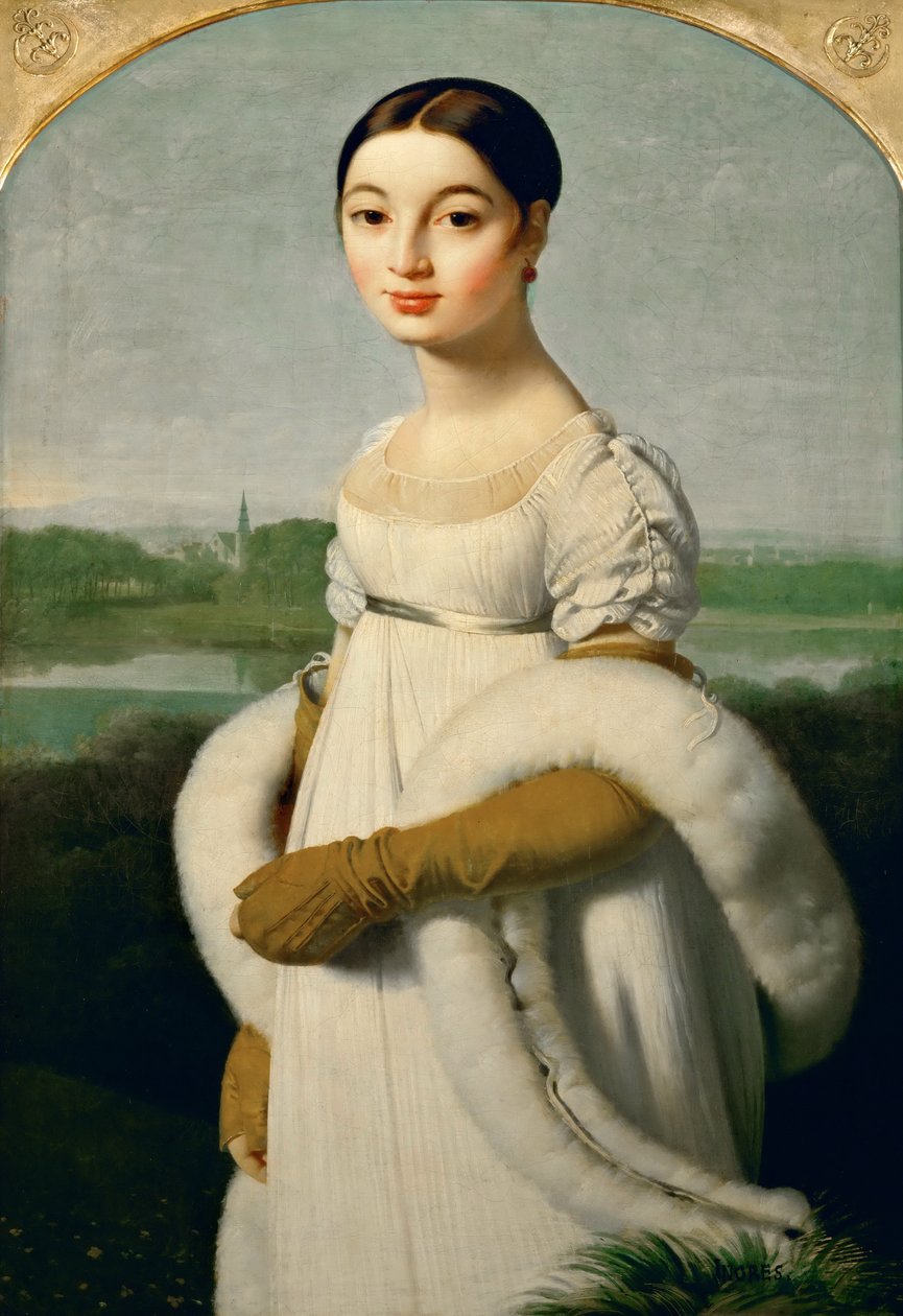 Mademoiselle Caroline Rivière od Jean Auguste Dominique Ingres