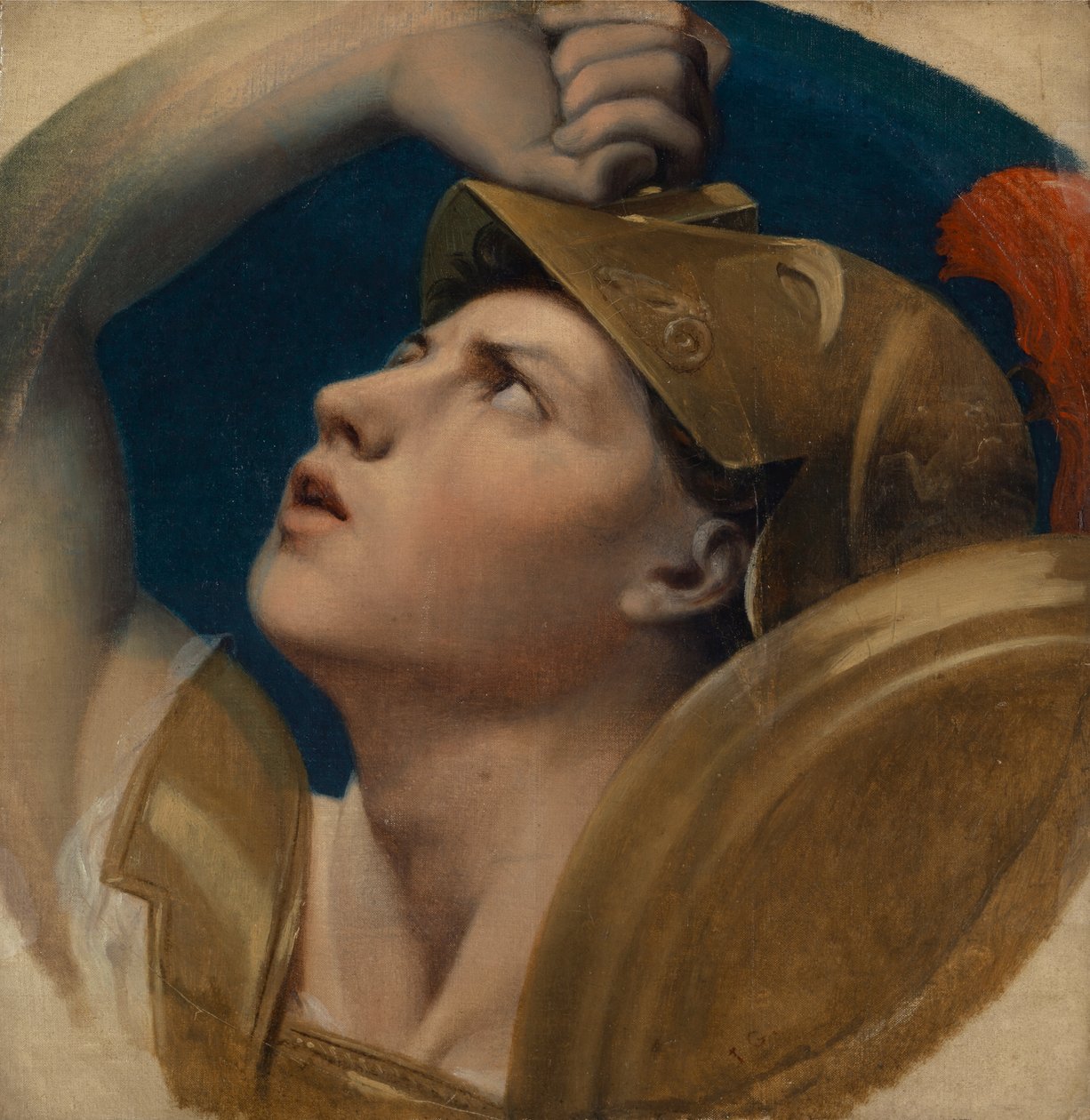 Mars, 1864 od Jean Auguste Dominique Ingres