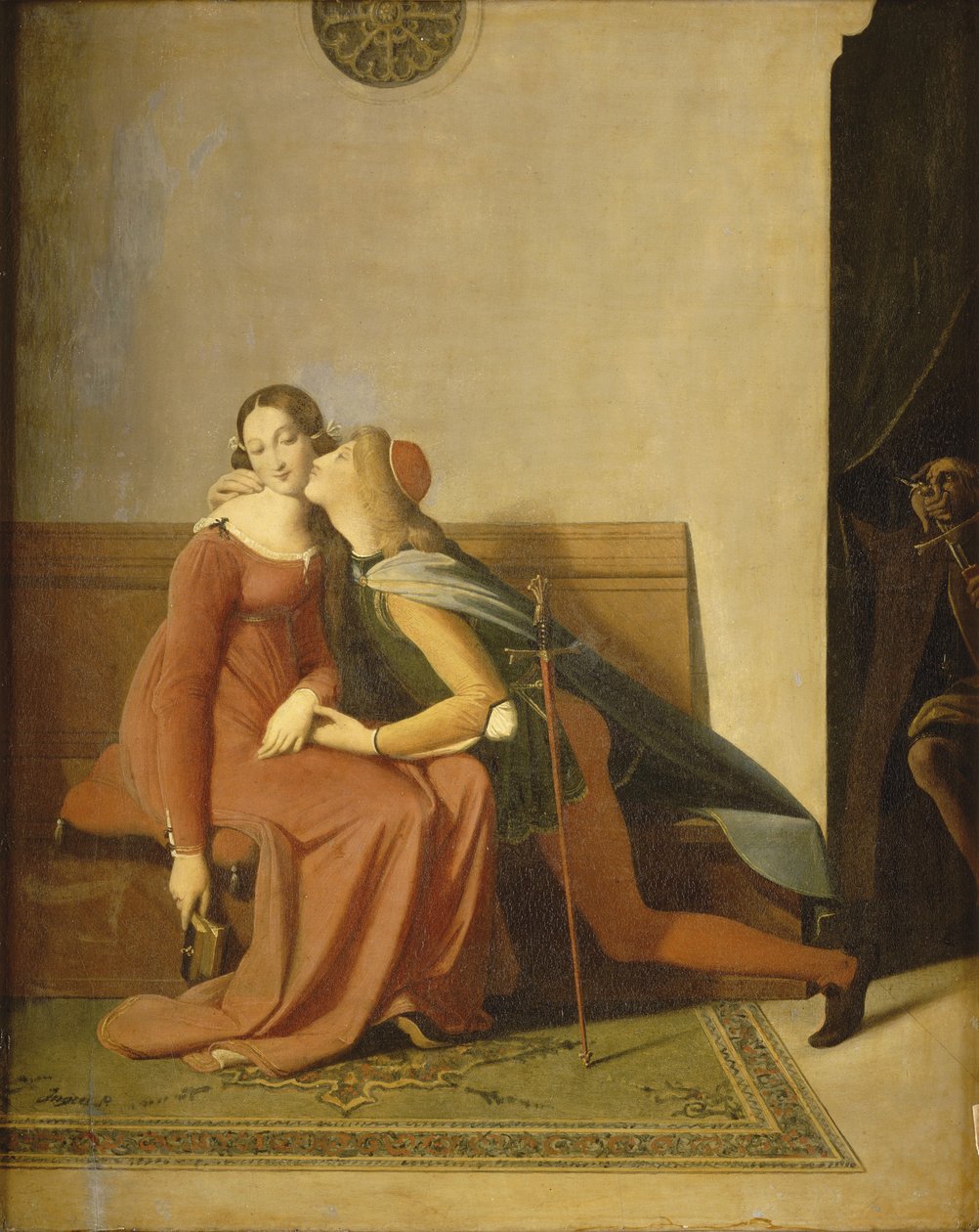 Paolo a Francesca od Jean Auguste Dominique Ingres