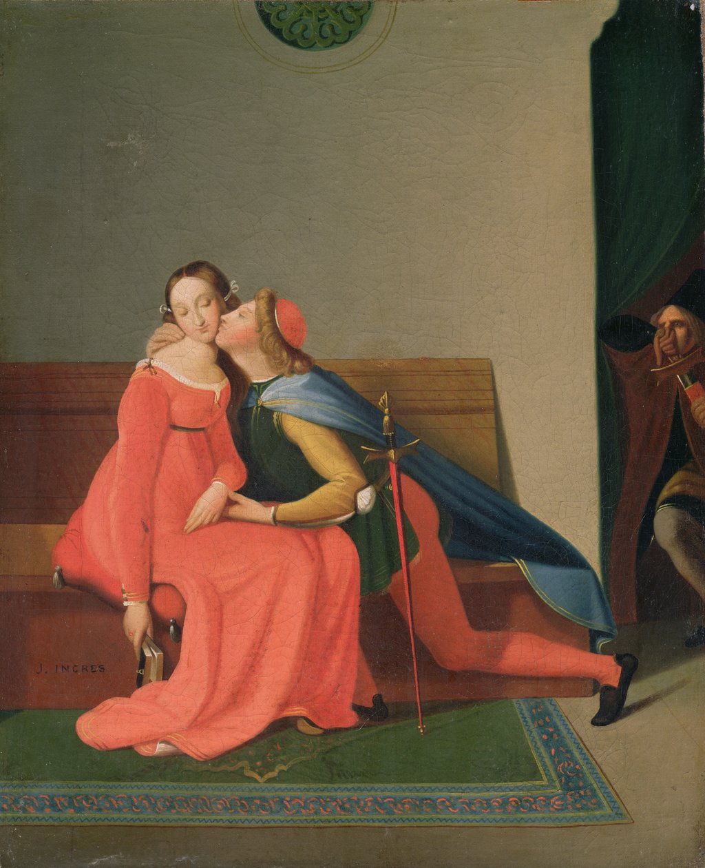 Paolo a Francesca od Jean Auguste Dominique Ingres