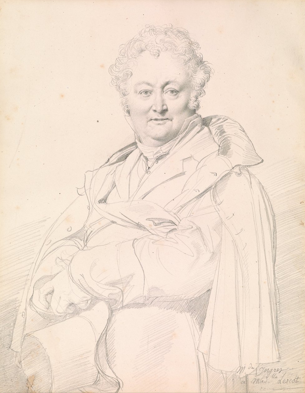 Portrét Guillauma Guillona-Lethièra od Jean Auguste Dominique Ingres